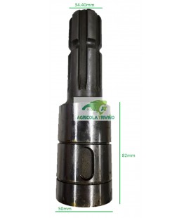 Eje toma fuerza del multiplicador para Topavi