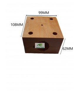 COJINETE DE MADERA CON CASQUILLO