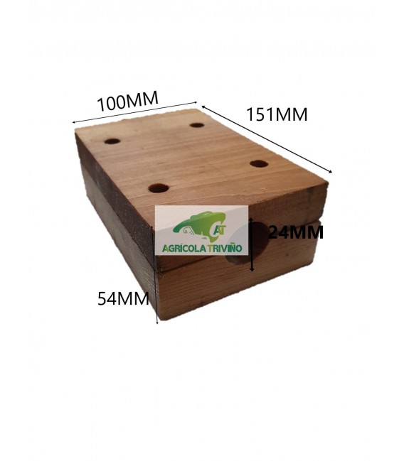 COJINETE DE MADERA ZARANDAS