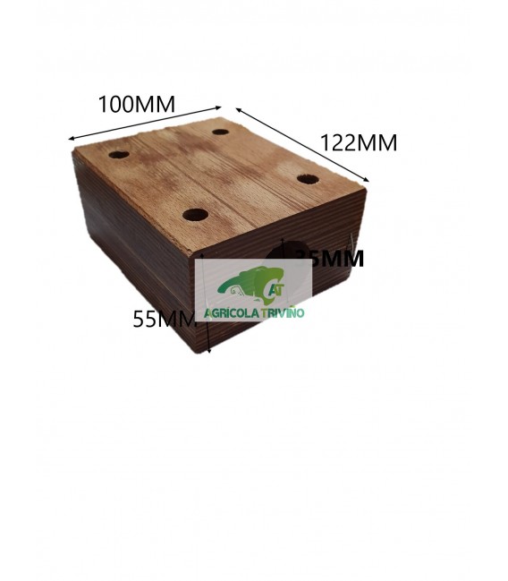 TACO MADERA SIN CASQUILLO