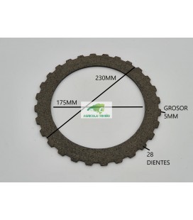 FERODO DE FRENO TRACTOR CADENAS FIAT