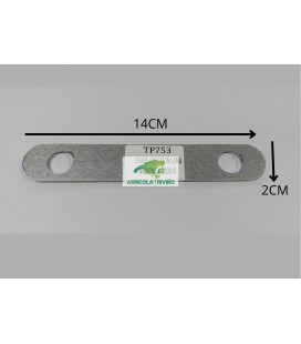 CHAPA SUJECCION LONA Y PROLONGA RADIOS TOPAVI