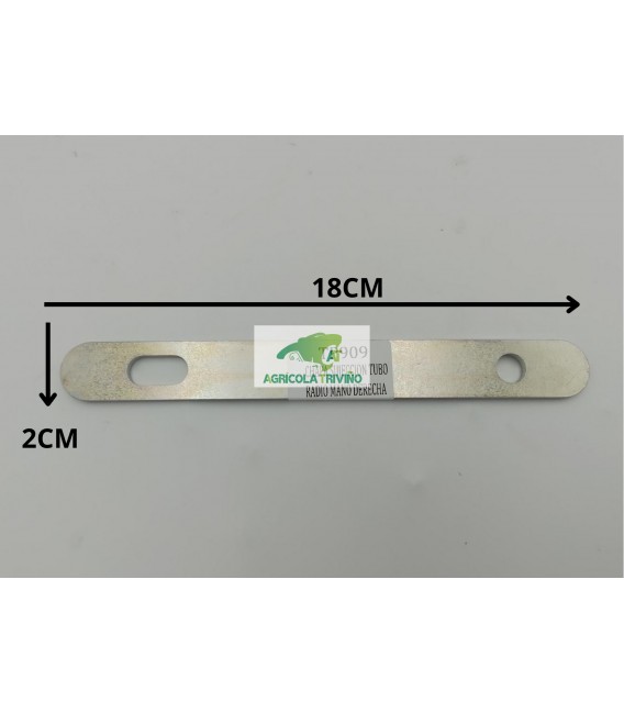 CHAPA SUJECCION TUBO RADIO MANO DERECHA TOPAVI