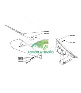 BCS Duplex Gold Porta Bastone Andana Duplex