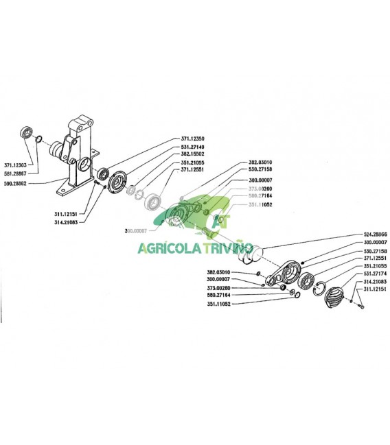 BCS Duplex Gold Porta Bastone Andana Duplex