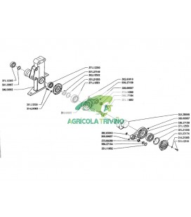 BCS Duplex Gold Porta Bastone Andana Duplex