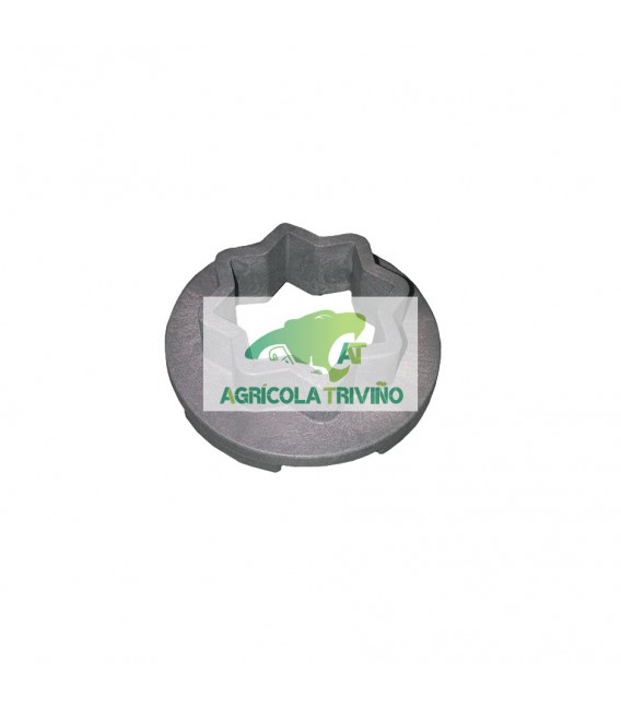 Plato de nailon para peladora