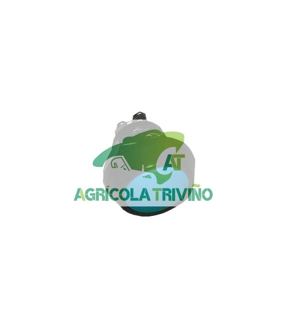 Botón azul para mando moderno TOPAVI