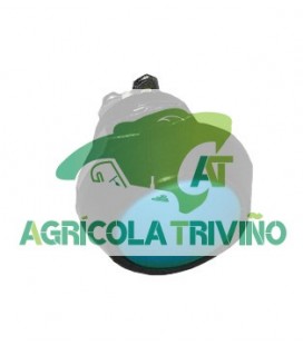 Botón azul para mando moderno TOPAVI